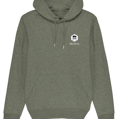 Hoodie Khaki groen Wingfoilen 