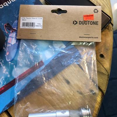 Duotone tendon shock
