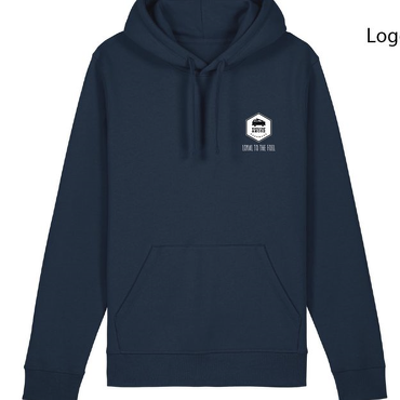 Hoodie donkerblauw wingfoilen