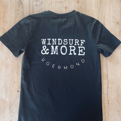 T-shirt Windsurf & More Zwart