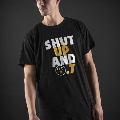 Point 7 t-shirt Shut up21