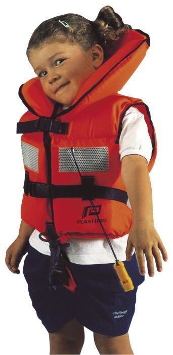 Kinder reddingsvest 100N ISO 30-40 kg oranje